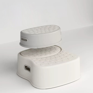 Taburete Infantil Antideslizante <span class=keywords><strong>de</strong></span> Doble Capa, Apto para Usar como Taburete <span class=keywords><strong>de</strong></span> Aprendizaje Portátil para Niños Pequeños en Baños y Cocinas - Product Image 4