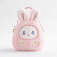 Sac à main kawaii en peluche personnalisé mignon lapin en peluche sac en peluche fabrication personnalisée en peluche