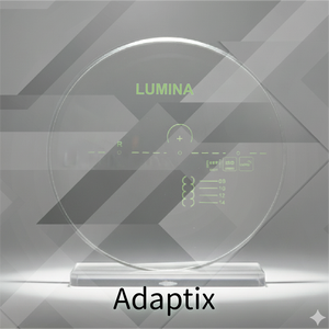 Lentes Progresivas para Gafas con Protección UV420 1.61, Diseño IOT Lumina Adaptix, Venta al por Mayor, Nuevo, Personalizable, Hecho en Taiwán - Product Image 1