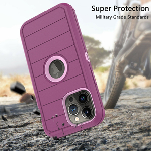 Étui Defender Pro Clip de <span class=keywords><strong>ceinture</strong></span> robuste étui de <span class=keywords><strong>téléphone</strong></span> portable pour iPhone 17 16 Pro Max 14 15 Plus Heavy Duty Defender TPU couverture arrière - Product Image 5