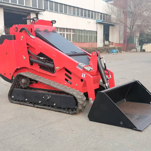 बिक्री पर ट्रैक हाइड्रोलिक स्किड लोडर 25hp मल्टीचर अटैचमेंट के साथ कॉम्पैक्ट स्किड स्टीड लोडर मिनी स्किड स्टीड - Product Image 3