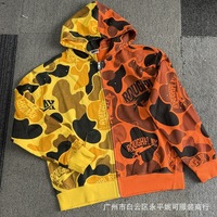Sweat à capuche décontracté pour homme ROUGHPLAY DUAA de haute qualité, style streetwear hip-hop, épaules tombantes, délavé vintage, détails en strass
