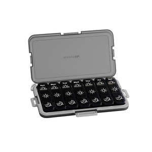 Tùy Chỉnh 21 Trường Hợp Thuốc Trường Hợp 7 Ngày & 3 Lần Thuốc Tổ Chức Hàng Tuần Tổ Chức Mô Hình Y Học Lưu Trữ Trường Hợp - Product Image 1