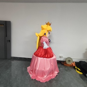 Traje para caminar <span class=keywords><strong>de</strong></span> felpa humano <span class=keywords><strong>adulto</strong></span> comercial <span class=keywords><strong>de</strong></span> fábrica personaje <span class=keywords><strong>de</strong></span> dibujos animados melocotón mascota disfraces para la venta - Product Image 2