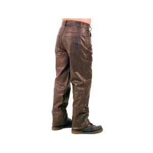 Pantalones de chándal de cuero para motocicleta para hombre, ropa de calle de carreras blindada, pantalones de motociclista, pantalones de protección CE para montar en motocicleta - Product Image 2