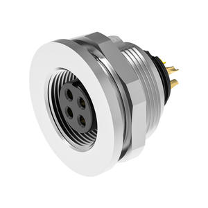 Connecteurs avant Westsaim M9 à code A, en acier inoxydable, réceptacle arrière fixé M9, 2 à 8 broches, prise M9 - Product Image 5