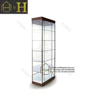 Vitrine de boutique et vitrine en verre aluminium design et vitrines pour vitrine de bijoux pour vitrine de magasin de fumée