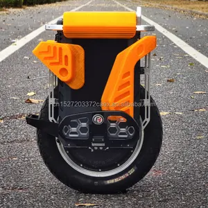 Commander mini 16 Inch 134V 2400Wh EXTREME BULL Electric Unicycle BEGODE Gotway Motor Monocycle Balance Fitted pedals