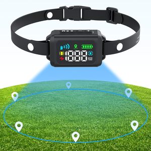Système de clôture sans fil GPS pour chien, collier électrique, portée réglable 99-5997 pieds, étanche, pour chiens de taille moyenne à grande - Product Image 1