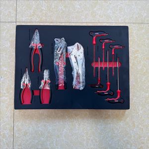 Offre Spéciale 7 tiroirs <span class=keywords><strong>chariot</strong></span> à outils à main 420 pièces ménage CRV ensemble d'outils atelier outils <span class=keywords><strong>de</strong></span> réparation automatique Support OEM - Product Image 4