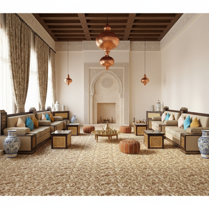 <b>Moroccan</b> <b>Sofa</b> Sedari <b>Moroccan</b> Jalsa <b>Moroccan</b> Salon Luxury U <b>Sofa</b> Set <b>Sofa</b> Wood Set Wooden Living Room Furniture Sets - Product Image 3