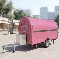 SILANG Remorque mobile de restauration rapide à 2 roues en acier inoxydable, nouvelle conception personnalisée MC-6, capacité de 33 pour bonbons et chips