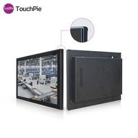 Moniteur tactile industriel encastré de 10 pouces, 12,1 pouces, 15 pouces, 21,5 pouces, PC tactile avec RK3568, Linux Debian OS, RS485, RS232, RJ45