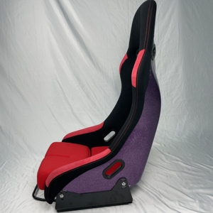 TRAPLY 2 pezzi nuovo sedile da corsa flash con secchio in fibra di vetro su un lato con doppio scivolo - Product Image 5