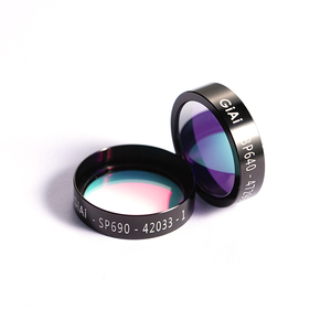 Filtro óptico Ir de 850nm, interferencia dieléctrica, banda estrecha, lente de paso para equipo láser, venta al por mayor - Product Image 2