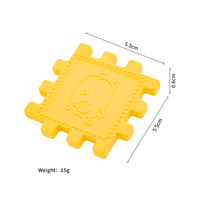 RYHX Blocs de construction empilables en silicone pour bébés, jouet éducatif amusant, gadget anti-cryothérapie, cadeau de premier choix