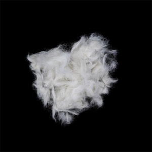 Cardée chèvre cheveux blousses/laine De Chèvre/chèvre cheveux déchets avec la couleur blanche pour <span class=keywords><strong>le</strong></span> fil de tapis - Product Image 3