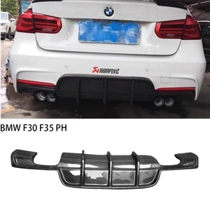 Difusor Trasero de Fibra de Carbono Estilo PH para Serie 3 F30 MT 2013-2019 - Product Image 2