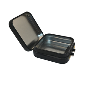 Custom Child Resistant Hinged Tin <b>Box</b> CR Lock <b>Metal</b> Packaging Container for Pre Rolls Candy Medicine Tobacco - Product Image 5