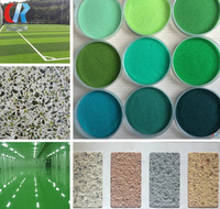 Peinture époxy anti-nivellement Rongzhou, résine antidérapante, colorant pour sols en sable, peinture époxy pour sols en ciment