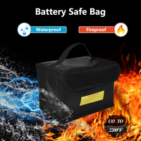Sac de sécurité ignifuge pour batteries lithium-ion, pochette de protection pour le chargement et le stockage