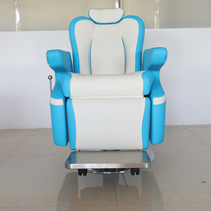 Belleza Peluquería Silla de peluquero azul Heavy Duty Utopia Barber Styling Silla para salón - Product Image 2