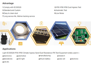 Cámara de prueba de arena y polvo simulada LIYI Instrumento de prueba ambiental y de polvo - Product Image 5