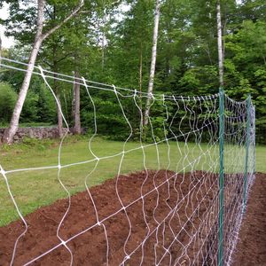 Filet de support pour concombres et haricots grimpants, filet de jardinage en plastique à mailles carrées pour la croissance des plantes - Product Image 3
