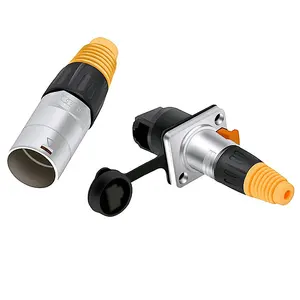 Snap in Round IP65 Dustproof Waterproof Connector