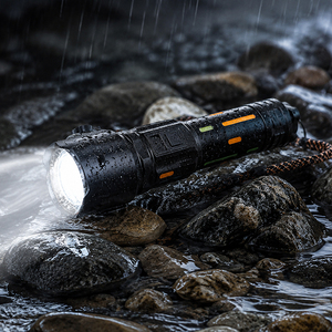 Lampe torche LED super lumineuse promotionnelle, zoomable, portable, étanche, ABS, rechargeable par USB, <span class=keywords><strong>10W</strong></span>, lampe de camping - Product Image 1