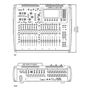 Console <span class=keywords><strong>de</strong></span> <span class=keywords><strong>mixage</strong></span> numérique Behringer X32 COMPACT 32 canaux - Product Image 4