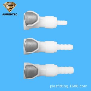 ข้อต่อพลาสติกแบบเร็ว JUMEDTEC AP Series POM ขนาด 1/8 นิ้ว พร้อมหัวต่อแบบ Flow Body ขนาด 1/8 3/16 1/4 นิ้ว สำหรับใช้งานทางการแพทย์ อาหาร และอุตสาหกรรม - Product Image 4