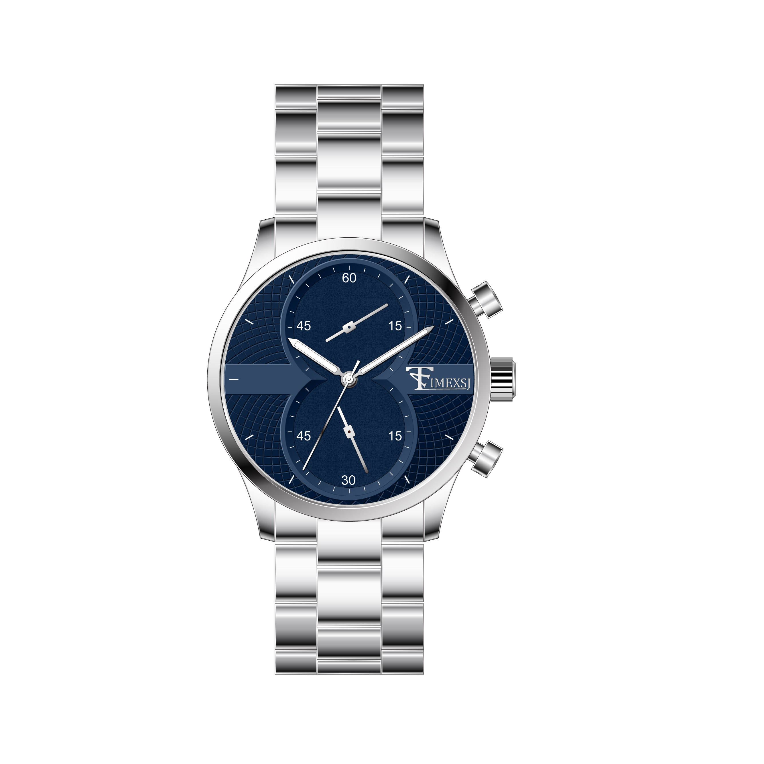 เงิน + น้ำเงิน