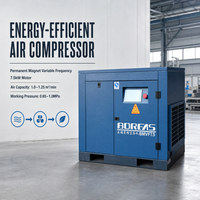 Compresseur d'air à vis à aimant permanent à fréquence variable KAISHAN BMVF7.5 7,5 kW, compresseur d'air industriel