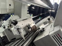 Vente flash : machine à tricoter à col et poignets jacquard à système unique 12G 14G 16G 18G à grande vitesse