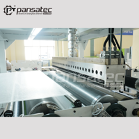 Ligne de production de film à bulles d'air PE Pansatec, machine d'extrusion de film à bulles laminé à 5 couches à grande vitesse
