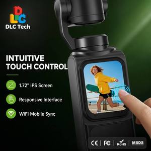 Caméra d'action portable 4K DLC M105 avec écran tactile, batterie longue durée, WiFi, transfert de fichiers rapide, caméra de prise de vue en extérieur - Product Image 2