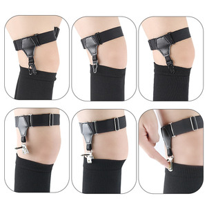 Vendita Diretta dalla Fabbrica: <span class=keywords><strong>Calze</strong></span> a Tubo Medio <span class=keywords><strong>con</strong></span> Fibbia per Gamba, Giarrettiera Antiscivolo, Cintura Decorativa per Donne - Product Image 5