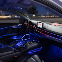 ZYCELA Audi A4/A5/S4/S5 B9 Berline 2017-2024 Nouvelle Lumière Ambiante Intelligente LED Colorée RGB Néon 12V Garantie 1 An