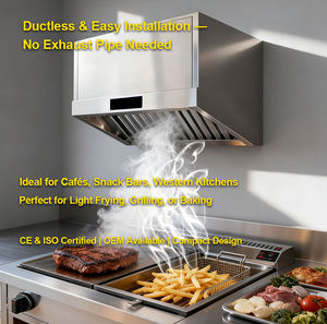 Hotte de cuisine à recirculation tout-en-un, aucun <span class=keywords><strong>changement</strong></span> structurel requis, hotte de cuisine commerciale compacte sans évacuation - Product Image 4