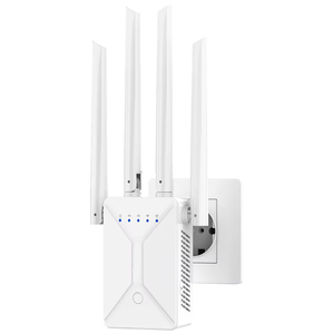 2.4/<span class=keywords><strong>5Ghz</strong></span> kablosuz <span class=keywords><strong>WiFi</strong></span> tekrarlayıcı 1200Mbps yönlendirici <span class=keywords><strong>Wifi</strong></span> güçlendirici <span class=keywords><strong>Wifi</strong></span> uzun menzilli genişletici 5G Wi-Fi sinyal amplifikatörü Repetidor - Product Image 1