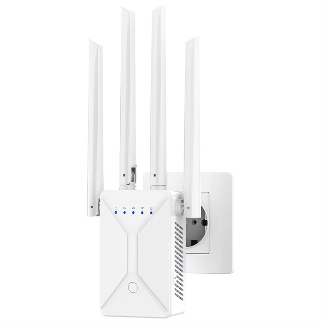 2.4/5Ghz Wireless WiFi Repeater 1200Mbps Router Wifi Booster Wifi Long Range Extender 5G Wi-Fi Signal Amplifier Repetidor