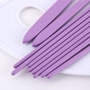 <span class=keywords><strong>Pinceau</strong></span> éventail en nylon à manche plat en bois LUOYA pour la peinture à l'huile et à l'acrylique - Product Image 6