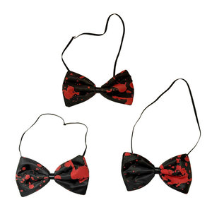 Festival de fantasmas Sombrero de bruja manchado de sangre Fiesta de niños adultos <span class=keywords><strong>Mago</strong></span> Bruja Sombrero de abuelita Sombrero de bruja manchado de sangre Pajarita Mariposa - Product Image 5