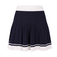 Shorts de tennis plissés OEM avec taille empire, design imprimé pour femme de bureau, mini-jupe de golf en maille pour femme