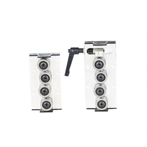 SGR SGB 4 Ruote Nere Argento con Blocco Scorrevole SGB10N-4UU SGB15N-4UU SGB15-4UU SGB20N-4UU SGB20-4UU SGB25-4UU SGB35-4UU - Product Image 6
