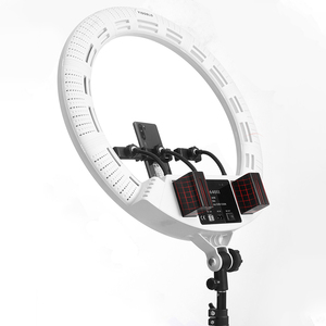 Yidoblo Anneau lumineux de 22 pouces 640 LED Grande taille <span class=keywords><strong>Grand</strong></span> anneau lumineux pour selfie pour influenceur <span class=keywords><strong>avec</strong></span> télécommande Kit FS-640II - Product Image 1