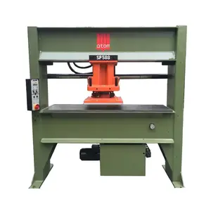 beam atom travel head press machine for leather cutting clicker