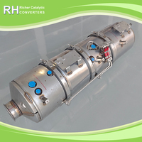 Système de post-traitement des gaz d'échappement diesel Euro VI DPF SCR DOC pour camions, moteurs, pièces, module, catalyseur
