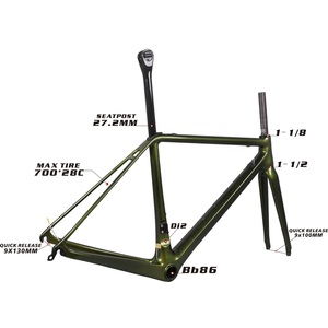 Hill Climbing Rim Road Bike <b>Frame</b> FM609 Custom Chameleon 1003 Paint EPS Technology External Cables - Product Image 6